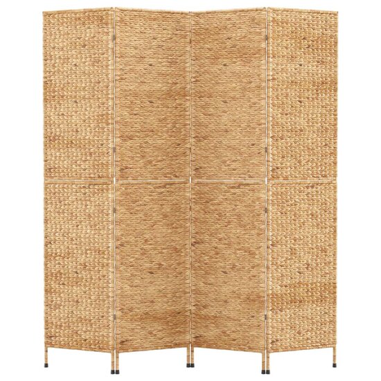 Kamerscherm met 4 panelen 163x180 cm waterhyacint