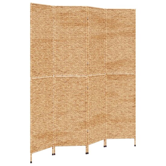 Kamerscherm met 4 panelen 163x180 cm waterhyacint