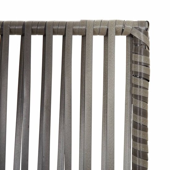 Kamerscherm 3 Panelen Poly Rattan Grijs 1 147 x 200 cm