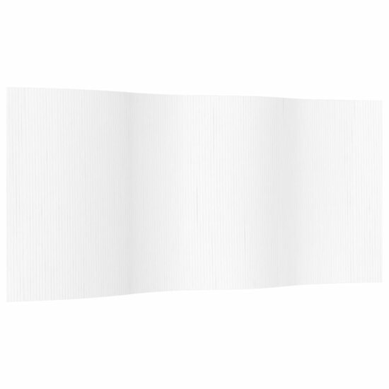 Kamerscherm&nbsp;165x400 cm&nbsp;bamboe wit
