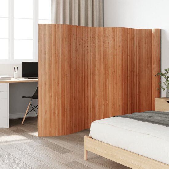 Kamerscherm 165X800 Cm Bamboe 800 x 165 cm Bruin