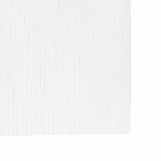 Kamerscherm 165x800 cm bamboe wit