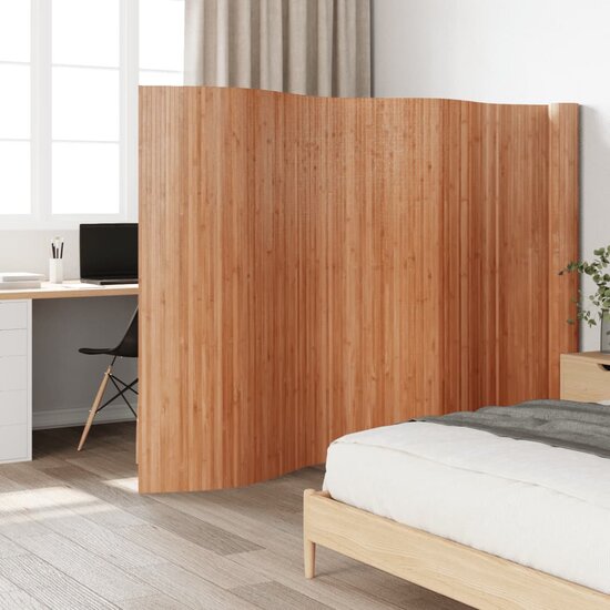 Kamerscherm 165X800 Cm Bamboe 800 x 165 cm Naturel