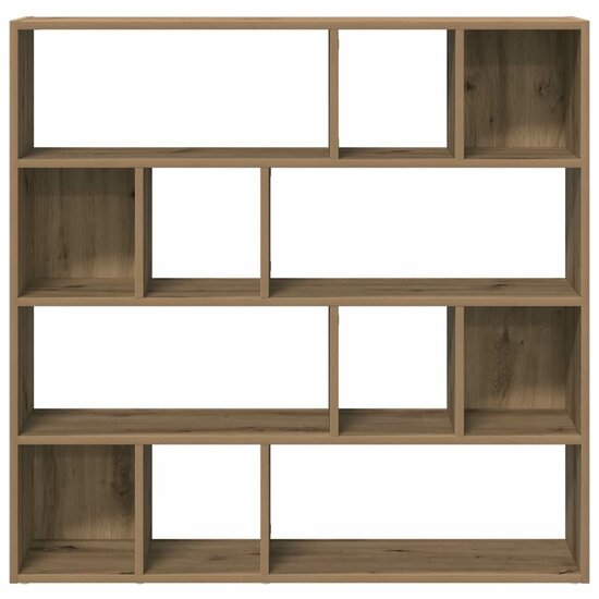 Boekenkast/Kamerscherm 105X24X102 Cm Artisanaal Eikenkleur artisanaal eikenkleurig