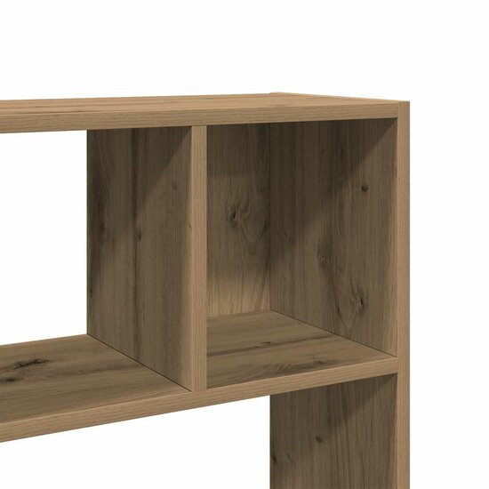 Boekenkast/Kamerscherm 105X24X102 Cm Artisanaal Eikenkleur artisanaal eikenkleurig