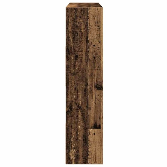 Boekenkast/Kamerscherm 105X24X102 Cm Kleurig Oud hout