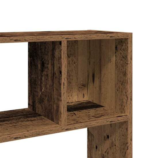 Boekenkast/Kamerscherm 105X24X102 Cm Kleurig Oud hout