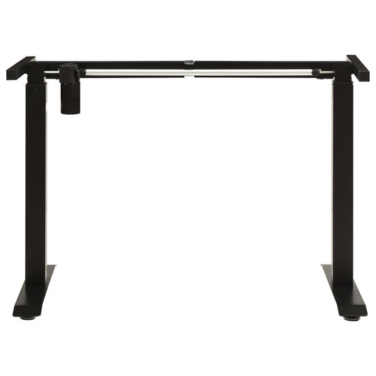 Zit-Stabureauframe Elektrisch Gemotoriseerd Zwart