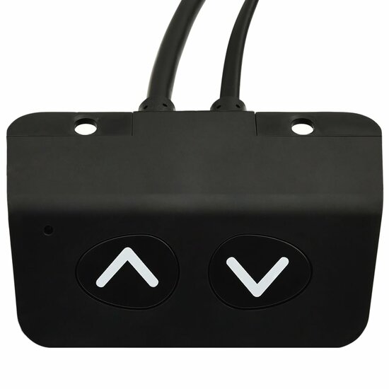Zit-Stabureauframe Elektrisch Gemotoriseerd Zwart