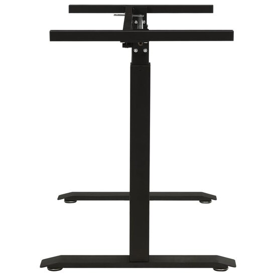 Zit-stabureauframe met slinger handmatig zwart