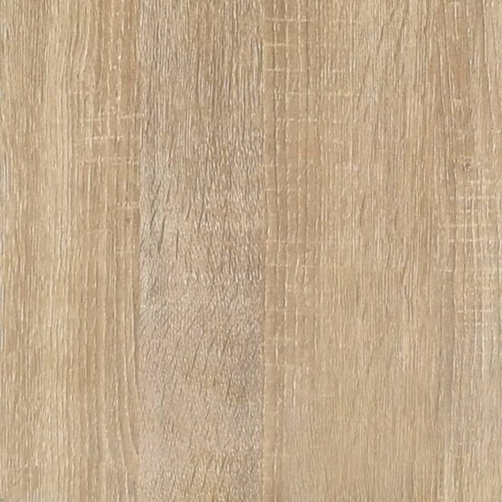 Bureau met bijzetkast bewerkt hout sonoma eikenkleurig