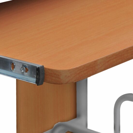 Computerbureau 110X52X88,5 Cm Bewerkt Hout Bruin