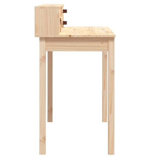 Bureau 110X50X93 Cm Massief Grenenhout Naturel
