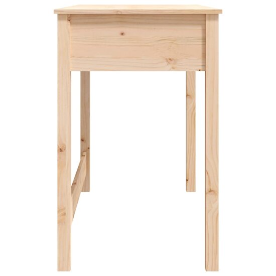 Bureau Met Lades 100X50X78 Cm Massief Grenenhout Naturel