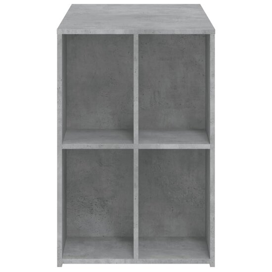 Bureau 102X50X75 Cm Bewerkt Hout Betongrijs