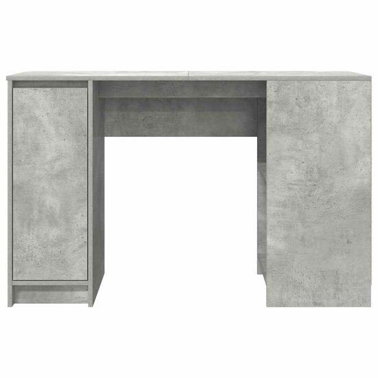 Bureau 120X42X76 Cm Spaanplaat Betongrijs