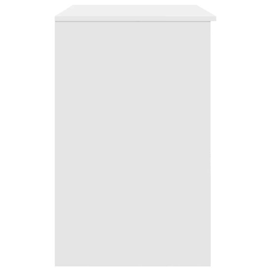 Bureau 86X49X76 Cm Spaanplaat Wit