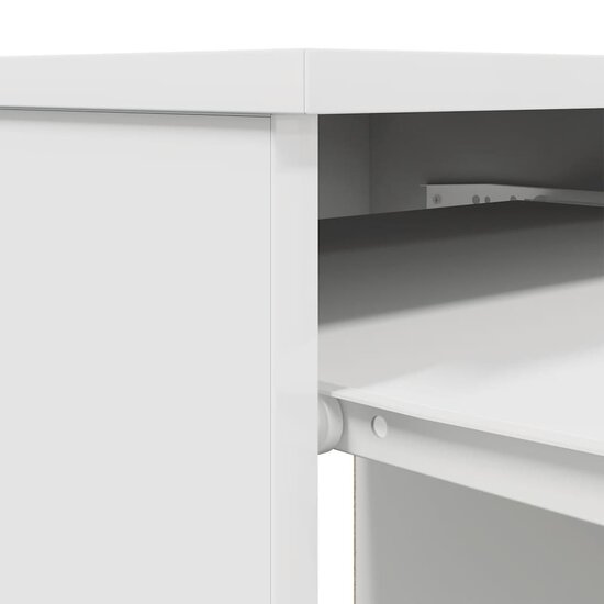 Bureau 86X49X76 Cm Spaanplaat Wit