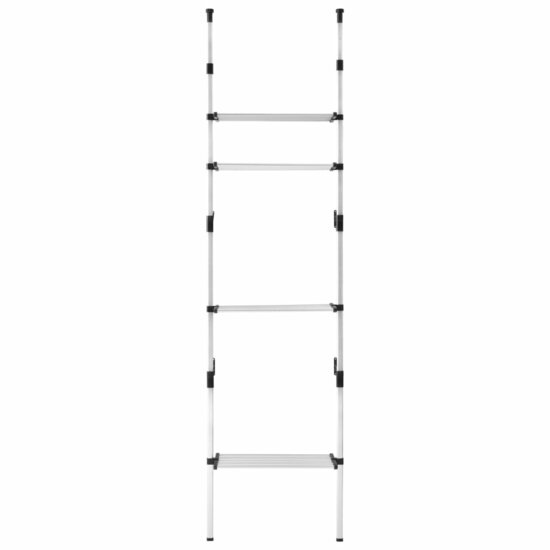 Kledingkastsysteem Met Schappen Telescopisch Aluminium