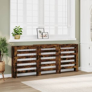 Radiatorombouw 205X21,5X83,5 Cm Bewerkt Hout Kleur Gerookt Eiken 205 x 21.5 x 83.5 cm Horizontale latten Radiatorombouw 205X21,5X83,5 Cm Bewerkt Hout Kleur Gerookt Eiken 205 x 21.5 x 83.5 cm Horizontale latten