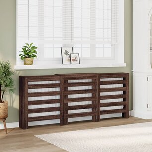 Radiatorombouw 205X21,5X83,5 Cm Bewerkt Hout Ig Bruin Eikenkleur 205 x 21.5 x 83.5 cm Horizontale latten Radiatorombouw 205X21,5X83,5 Cm Bewerkt Hout Ig Bruin Eikenkleur 205 x 21.5 x 83.5 cm Horizontale latten