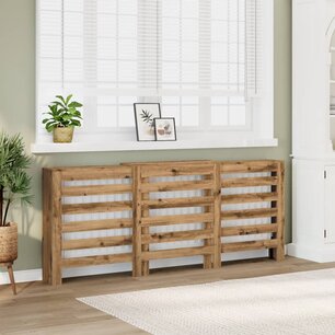 Radiatorombouw 205X21,5X83,5 Cm Bewerkt Hout Artisanaal Eiken 205 x 21.5 x 83.5 cm Horizontale latten Radiatorombouw 205X21,5X83,5 Cm Bewerkt Hout Artisanaal Eiken 205 x 21.5 x 83.5 cm Horizontale latten